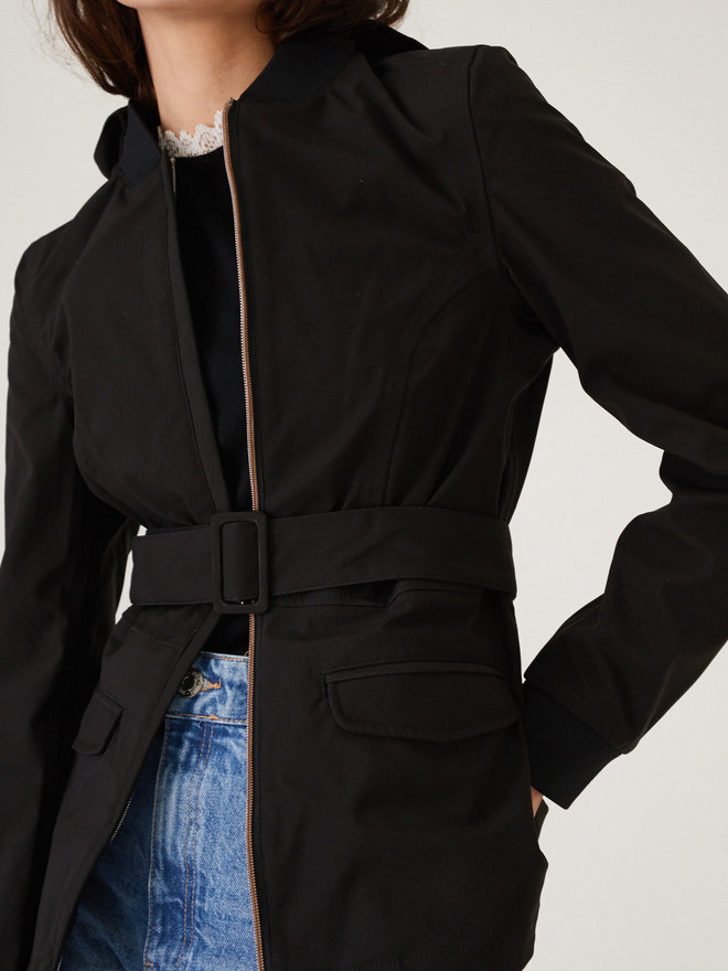 feeling fancy collar jacket