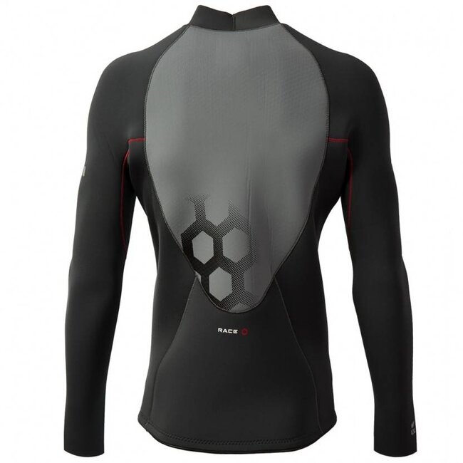 Gill Race FireCell L/S Top graphite - SALE -