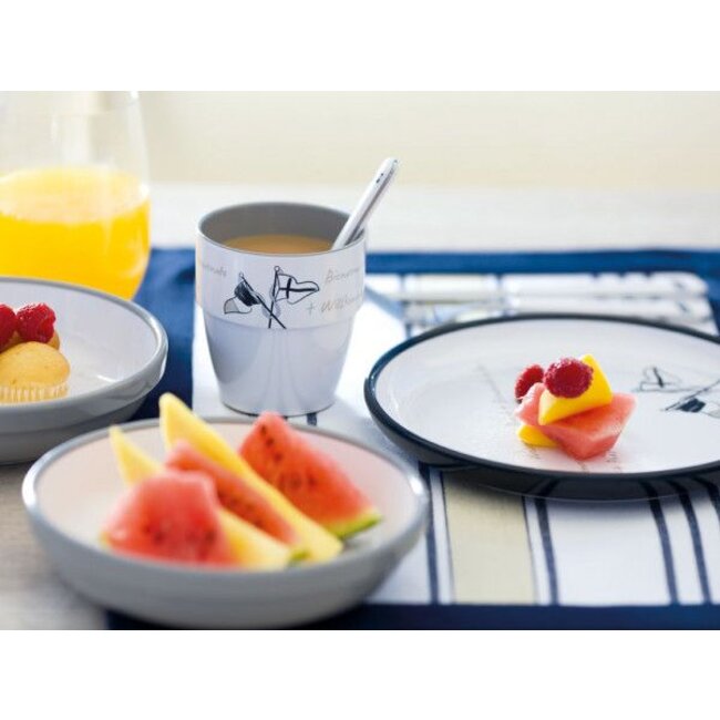 Marine Business Welcome on board drinkmok -6 stuks antislip 320ml