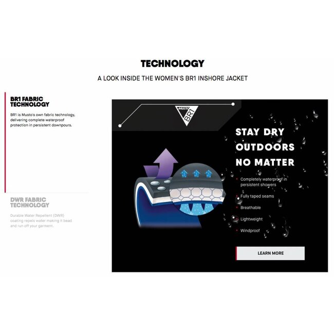 Musto Br1 zeilbroek navy maat S - oud model