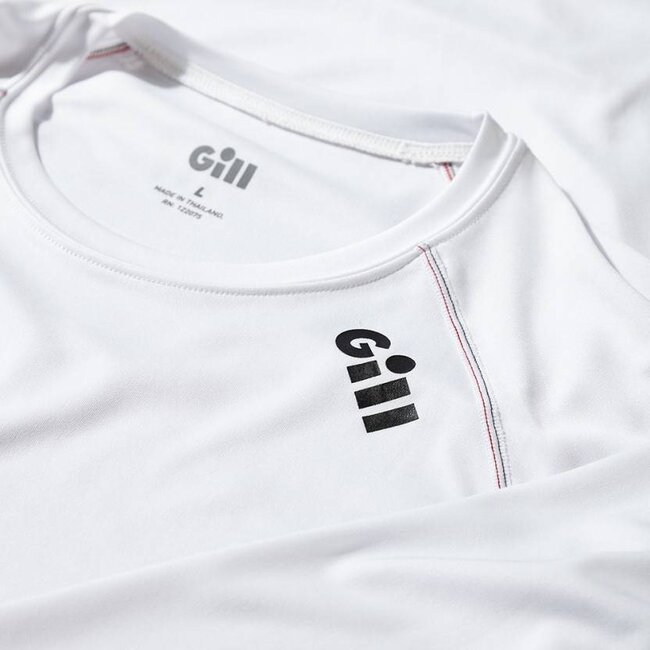 Gill Race Long Sleeve Tee white