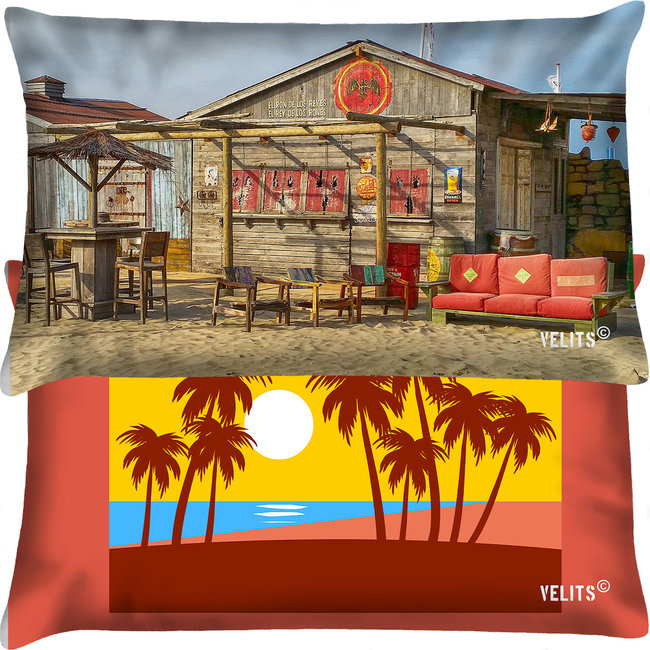 Velits Outdoor Bootkussen outdoor sunset beach
