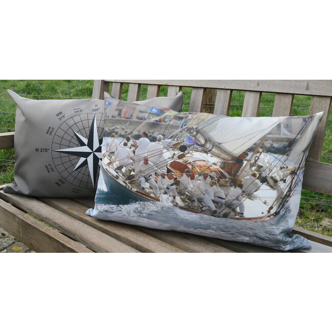 Velits Outdoor Kussen outdoor zeilboten nautisch St. Tropez