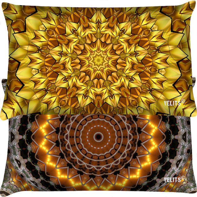 Velits Outdoor Sierkussen bloemen patroon