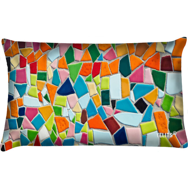 Velits Outdoor Sierkussen mozaïek patroon