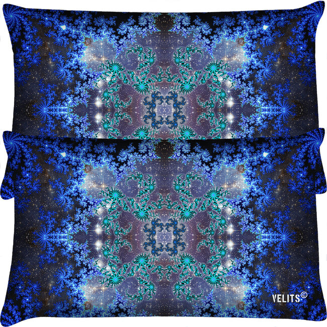 Velits Outdoor Sierkussen patroon blauw