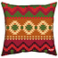 Velits Sierkussen print azteken rood