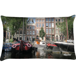 Velits Outdoor Buitenkussen Amsterdam grachten Dutchies in kleur