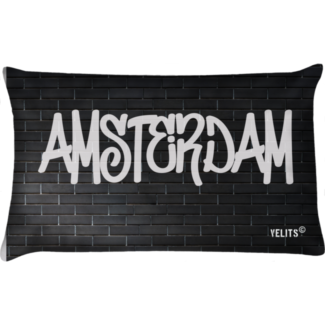 Velits Outdoor Bootkussen Amsterdamse grachten Dutchies in kleur