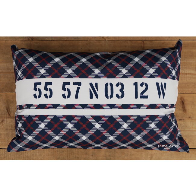 Velits Outdoor Bootkussen Schotse Ruit