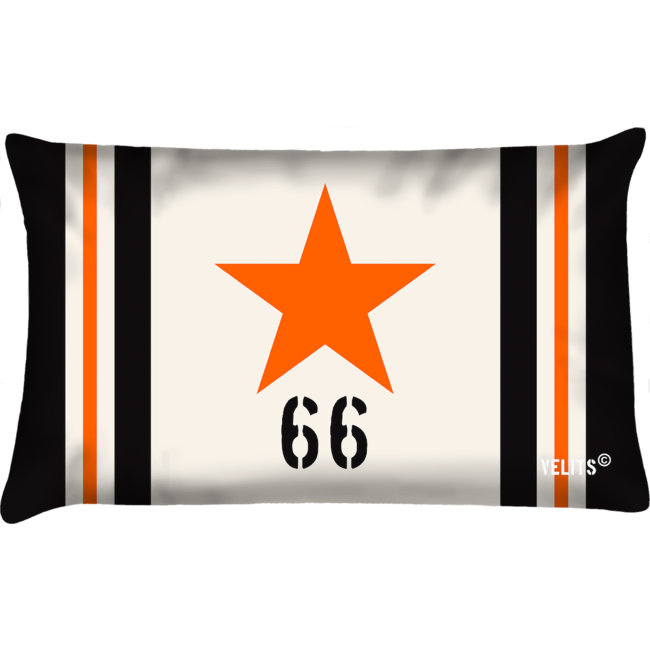 Velits Outdoor Bootkussen Orange is New Black Star ecru