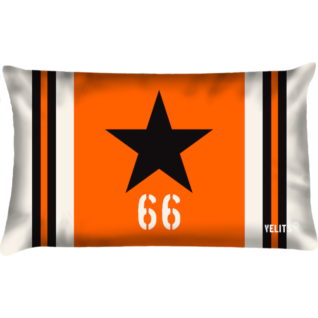 Velits Outdoor Bootkussen Orange is New Black Star zwart