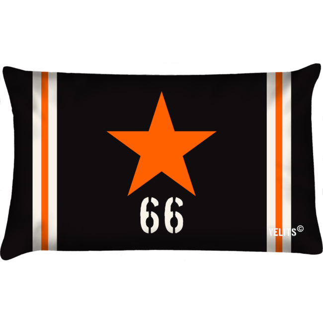 Velits Outdoor Bootkussen Orange is New Black Star oranje