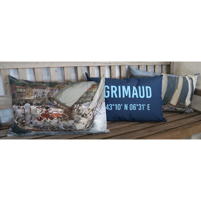Velits Outdoor Kussen outdoor zeilboten nautisch St. Tropez