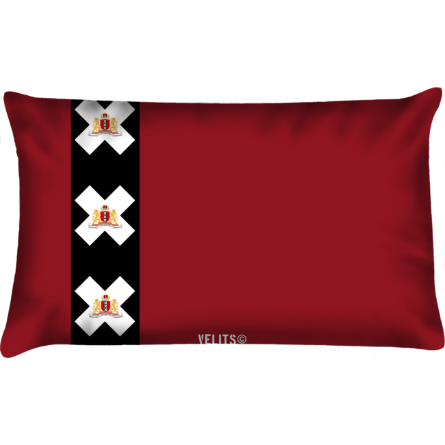 Velits Outdoor Buitenkussen 3 kruizen stad Amsterdam