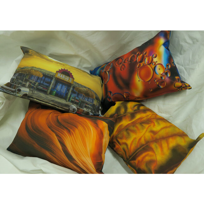 Velits Outdoor Buitenkussen patroon waterbubbels