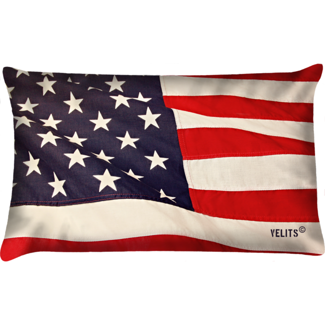 Velits Outdoor Bootkussen USA Waving Flag