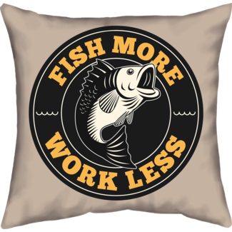 Velits Outdoor Buitenkussen Work Less, Fish More