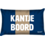 Velits Bootkussen Denim Original kantje boord blauw beige