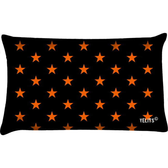 Velits Outdoor Buitenkussen Orange is New Black starry night oranje