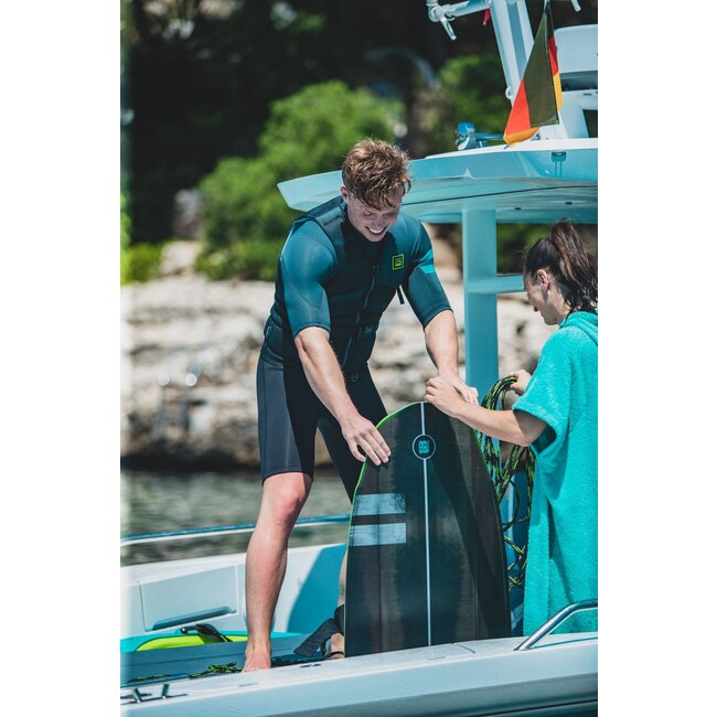 Shorty Perth voor heren grijs 3 en 2 mm