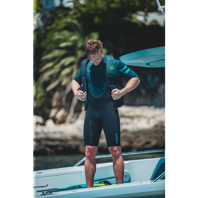 Shorty Perth voor heren grijs 3 en 2 mm