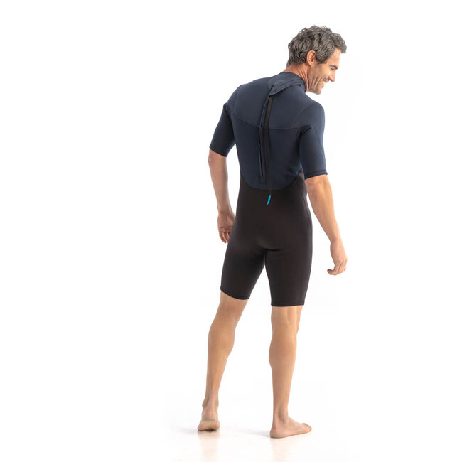 Shorty Perth voor heren 3/2mm maat S rood