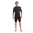 Wetsuit Perth shorty heren blauw en rood