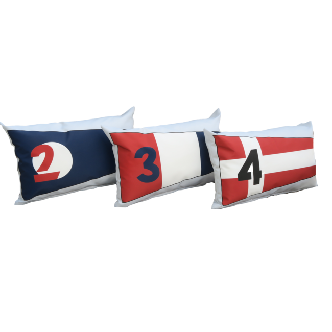 Velits Outdoor Bootkussen seinvlag nummer 8