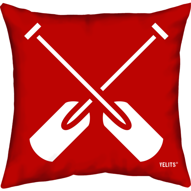 Velits Outdoor Bootkussen Dutch peddels rood