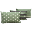 Velits Outdoor Bootkussen In the Army gestreept ecru groen anker