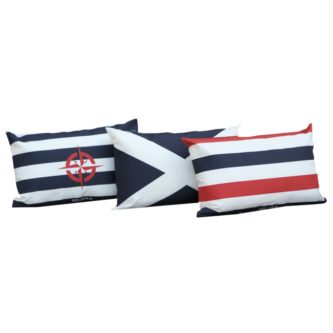 Velits Outdoor Buitenkussen Admiraal blauw