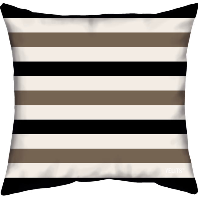 Velits Outdoor Bootkussen Mud Race admiraal streep bruin beige