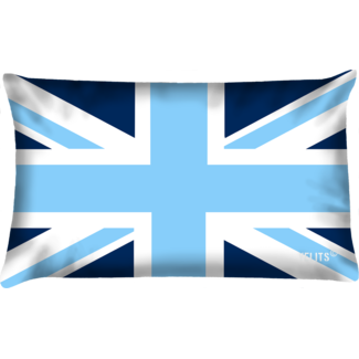 Velits Outdoor Buitenkussen Blauw Bloed Engelse vlag