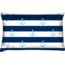 Velits Outdoor Bootkussen Blauw Bloed gestreept ankers