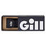 Gill Zeilers mes Marine Tool titanium oranje