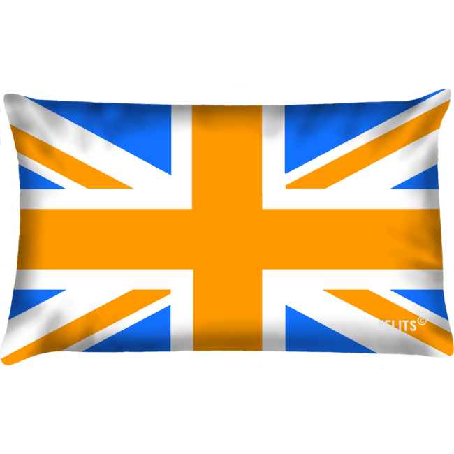 Velits Outdoor Bootkussen Oranje Blanje Bleu Engelse vlag