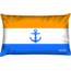 Velits Buitenkussen Oranje Blanje Bleu Nederland