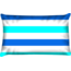 Velits Outdoor Buitenkussen Summertimes gestreept blauw