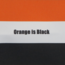 Velits Bootkussen Orange is New Black reddingsboei zwart oranje