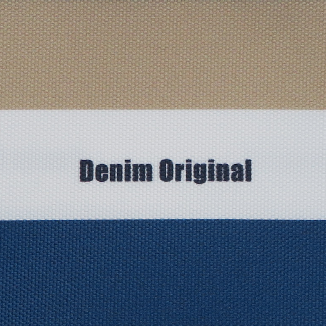 Velits Outdoor Bootkussen Denim gestreept anker