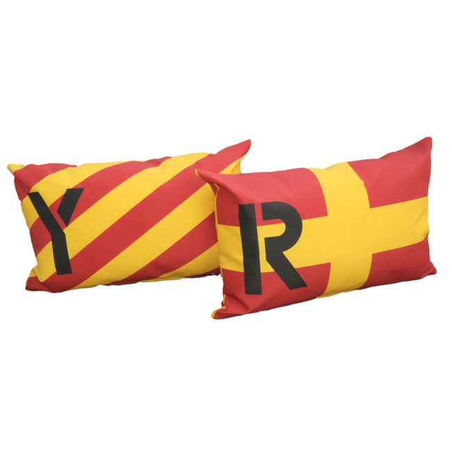 Velits Outdoor Bootkussen seinvlag letter Q
