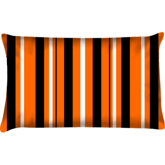 Velits Buitenkussen Orange verticals