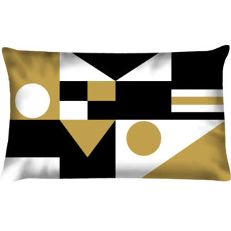 Velits Outdoor Buitenkussen Goldfinger vlag zwart vlag