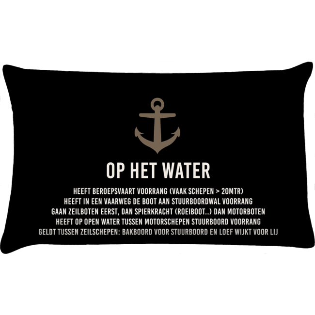 Velits Outdoor Bootkussen Mud Race Vaarregels