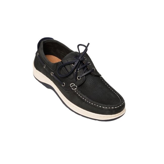 Sommerset Bootschoen instapmodel met veter navy Somerton navy