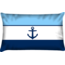 Velits Outdoor Bootkussen Blauw Bloed vlag met anker
