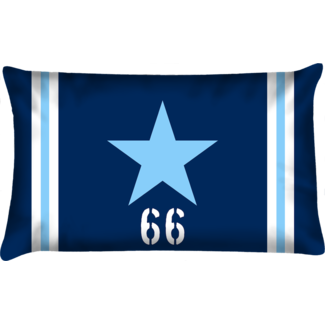 Velits Outdoor Buitenkussen Blauw Bloed star 66