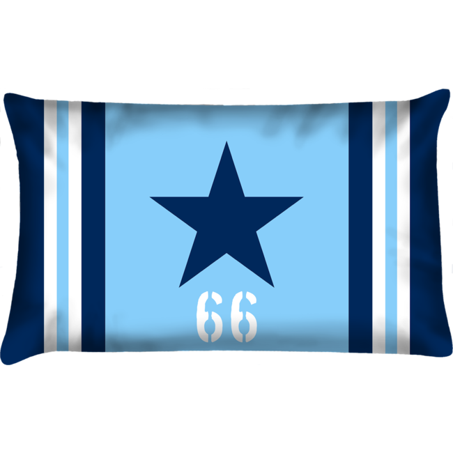 Velits Outdoor Bootkussen Blauw Bloed Star 66 blue