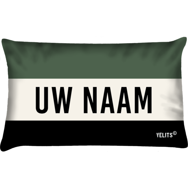 Velits Outdoor Bootkussen In the Army met eigen bootnaam